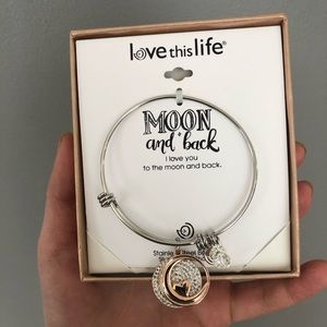 Moon and back bracelet